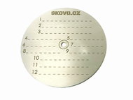 Skovo.CZ Kryptoplate for steel box 1-12 lines - Hardware Wallet