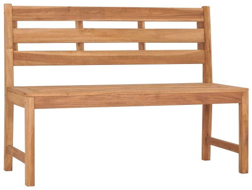 Zahradní lavice 120 cm masivní teakové dřevo, 315615 - Zahradní lavice - Main image