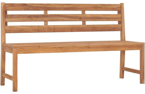Zahradní lavice 150 cm masivní teakové dřevo, 315616 - Zahradní lavice - Main image