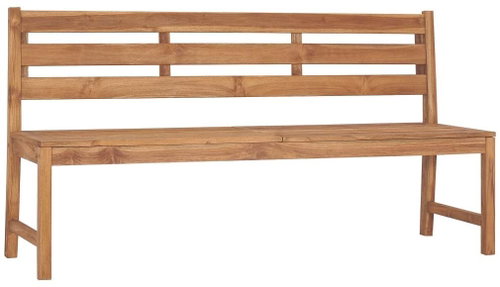 Zahradní lavice 170 cm masivní teakové dřevo, 315617 - Zahradní lavice - Main image