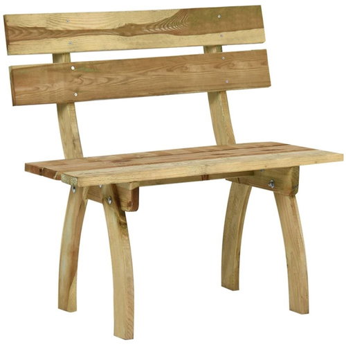Zahradní lavice 110 cm impregnované borové dřevo, 318400 - Zahradní lavice - Main image