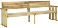 Zahradní lavice 233 cm impregnované borové dřevo, 318409 - Zahradní lavice