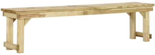 Zahradní lavice 180 cm impregnované borové dřevo, 318414 - Zahradní lavice - Main image