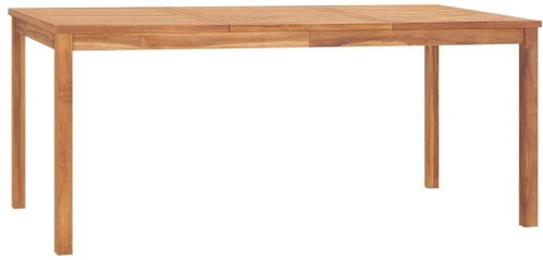 Zahradní jídelní stůl 180 × 90 × 77 cm masivní teakové dřevo, 315621 - Zahradní stůl - Main image
