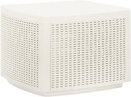 Zahradní stůl bílý 53 × 53 × 40 cm plast, 315856 - Zahradní stůl