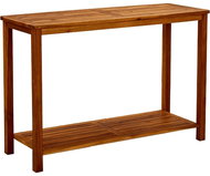 Zahradní konzolový stolek 110 × 40 × 75 cm masivní akáciové dřevo, 316406 - Zahradní stůl