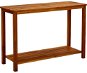 Zahradní konzolový stolek 110 × 40 × 75 cm masivní akáciové dřevo, 316406 - Zahradní stůl
