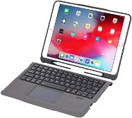 4smarts Keyboard Case Solid QWERTZ, Trackpad, Pen Holder, for Apple iPad 10.2 (2020) / iPad 10.2 (20 - Tablet Case With Keyboard