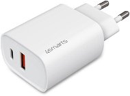 4smarts Wall Charger VoltPlug Adaptive 25W with PD, Quick Charge and AFC, White - AC Adapter