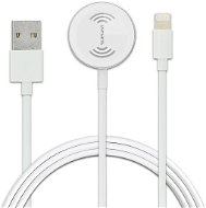 4smarts Wireless Charger VoltBeam Mini 2,5 W for Apple Watch 1-6/SE with USB-A to Lightning Cable - Bezdrôtová nabíjačka