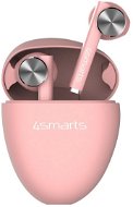 4smarts TWS Bluetooth Headphones Pebble pink - Vezeték nélküli fül-/fejhallgató