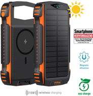 4smarts Solar Rugged TitanPack UltiMag 20000mAh, fekete - Power bank