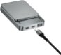 4smarts Wireless OneStyle 5000mAh MagSafe compatible, grey - Power bank