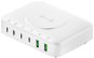 4smarts 7in1 GaN Charging Station 100W with Wireless white - AC Adapter