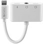 4smarts Audio and Charging Splitter White - Adapter