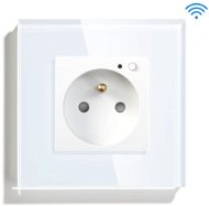 iQtech Millennium IM1W, Smartlife smart WiFi zásuvka F s meraním spotreby, 16 A, biela - Smart zásuvka