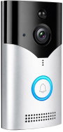 RealG RC-K-2610 Wireless WiFi Video Doorbell with Chime, Camera and PIR Sensor, 4 MP, 5200 mAh - Video Phone 