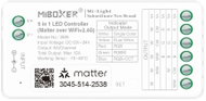 Mi-Light MiBoxer WIFI+RF Matter Přijímač 5v1 pro LED pásky - Receiver