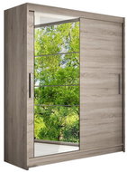 Nejlevnější nábytek Tabari VI - trufla / zrcadlo - Wardrobe