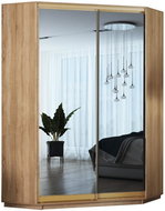 Nejlevnější nábytek Kelabit 140 - dub sonoma / zrcadlo - Wardrobe