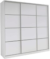 Nejlevnější nábytek Litolaris 200 bez zrkadla – biely mat - Šatníková skriňa