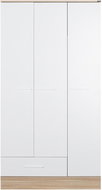 Nejlevnější nábytek Shandong - bílá / italský dub - Wardrobe