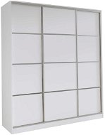 Nejlevnější nábytek Litolaris 150 bez zrkadla – biely mat - Šatníková skriňa