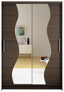 Nejlevnější nábytek Kendi S - choco / zrcadlo - Wardrobe