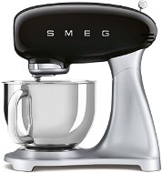 Küchenmaschine SMEG 50's Retro Style 4,8 Liter - Schwarz mit Edelstahlsockel - Küchenmaschine