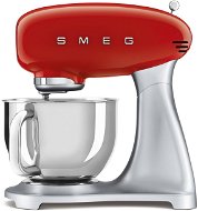 Küchenmaschine SMEG 50's Retro Style 4,8 Liter - Rot mit Edelstahlsockel - Küchenmaschine
