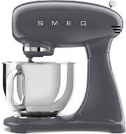 SMEG 50's Retro Style Küchenmaschine 4,8 Liter - Grau mit Edelstahlschüssel - Küchenmaschine
