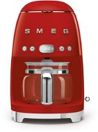 SMEG 50's Retro Style 1,4l 10 cup red - Drip Coffee Maker