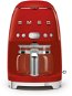 SMEG 50's Retro Style 1,4l 10 csésze, piros - Filteres kávéfőző