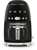 SMEG 50's Retro Style 1,4l 10 csésze, fekete - Filteres kávéfőző