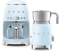 SMEG 50's Retro Style 1,4l 10 Tassen pastellblau + SMEG 50's Retro Style 0, - Set