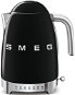 SMEG 50's Retro Style 1,7l LED indicator black - Electric Kettle