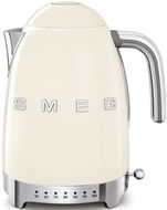 SMEG 50's Retro Style 1,7l LED kijelző krémszínű - Vízforraló