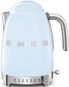 SMEG 50's Retro Style 1,7l LED Anzeige pastellblau - Wasserkocher