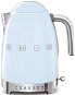 SMEG 50's Retro Style 1,7l LED Anzeige pastellblau - Wasserkocher