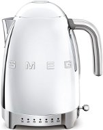 SMEG 50's Retro Style 1,7l LED-es kijelző rozsdamentes acélból - Vízforraló