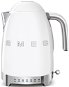 SMEG 50's Retro Style 1,7l LED-Display weiß - Wasserkocher