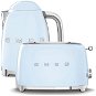 kettle SMEG 50's Retro Style 1,7l pastel blue + toaster SMEG 50's Retro Style 2x - Set