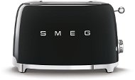 SMEG 50's Retro Style 2x2 black 950W - Toaster