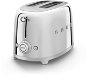 SMEG 50's Retro Style 2x2 Edelstahl 950W - Toaster
