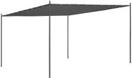 Shumee Altán se šikmou střechou 400 × 400 × 270 cm antracitový 180 g/m2 - Zahradní altán