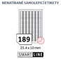 Etiketten SmartLine EL/MF-189L25.4X10 - Etikety