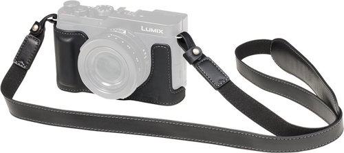 SmallRig 6274 Leather Half Case Kit for Panasonic LUMIX L10 Black - Video Camera Case - Main image