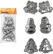 SMALL CHRISTMAS Mix 3 types 15 pcs 640 55-68 × 40-60 mm, tinned - Moulds