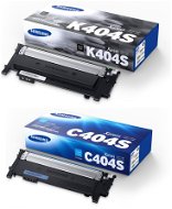 Samsung CLT-K404S Black + CLT-C404S Cyan - Printer Toner