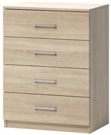 Nejlevnější nábytek Callan 01, dub sonoma světlý - Chest of Drawers